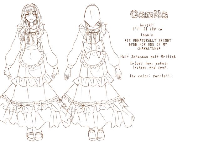 My oc lineart✨️🫧💜🌌🌸🌹🪶🌟💖