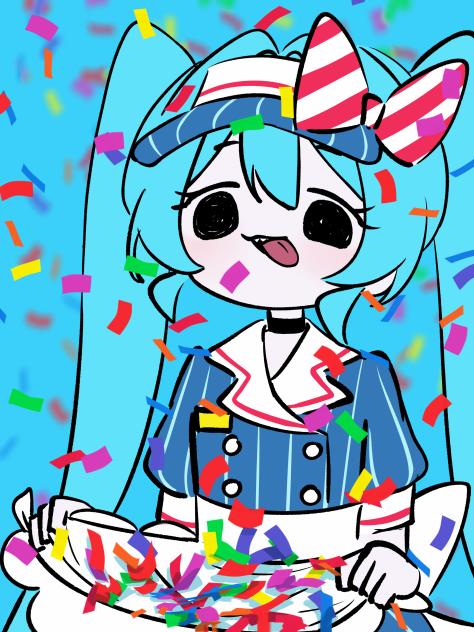 紙吹雪ヒャッハー