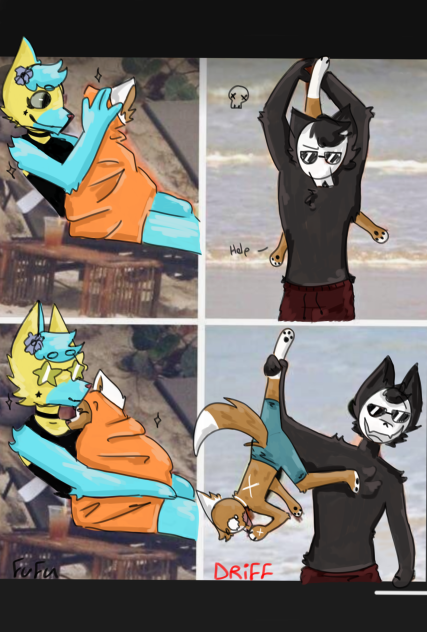 fufu with taro VS driff with taro