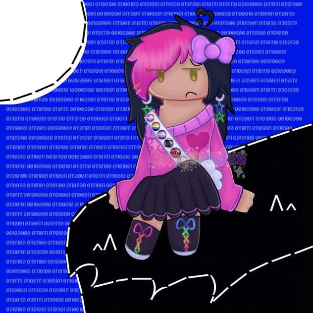 sittin by a digital cliffside (OC)