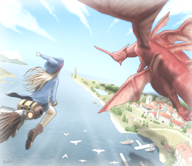 魔女とドラゴン