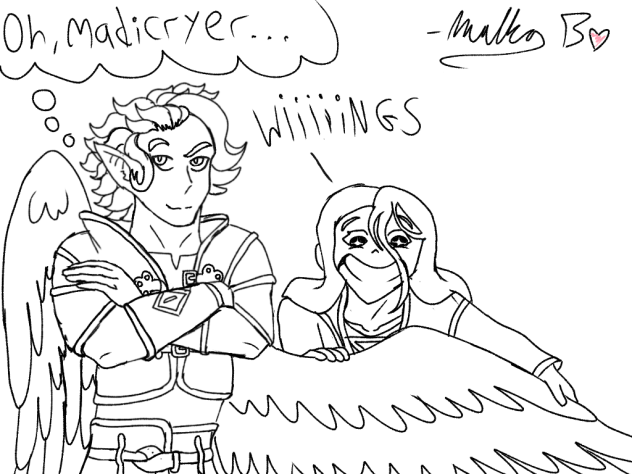 fanart for Madeline demens!