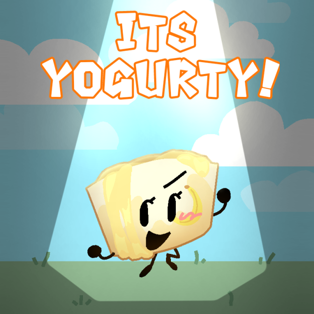 its yogurty