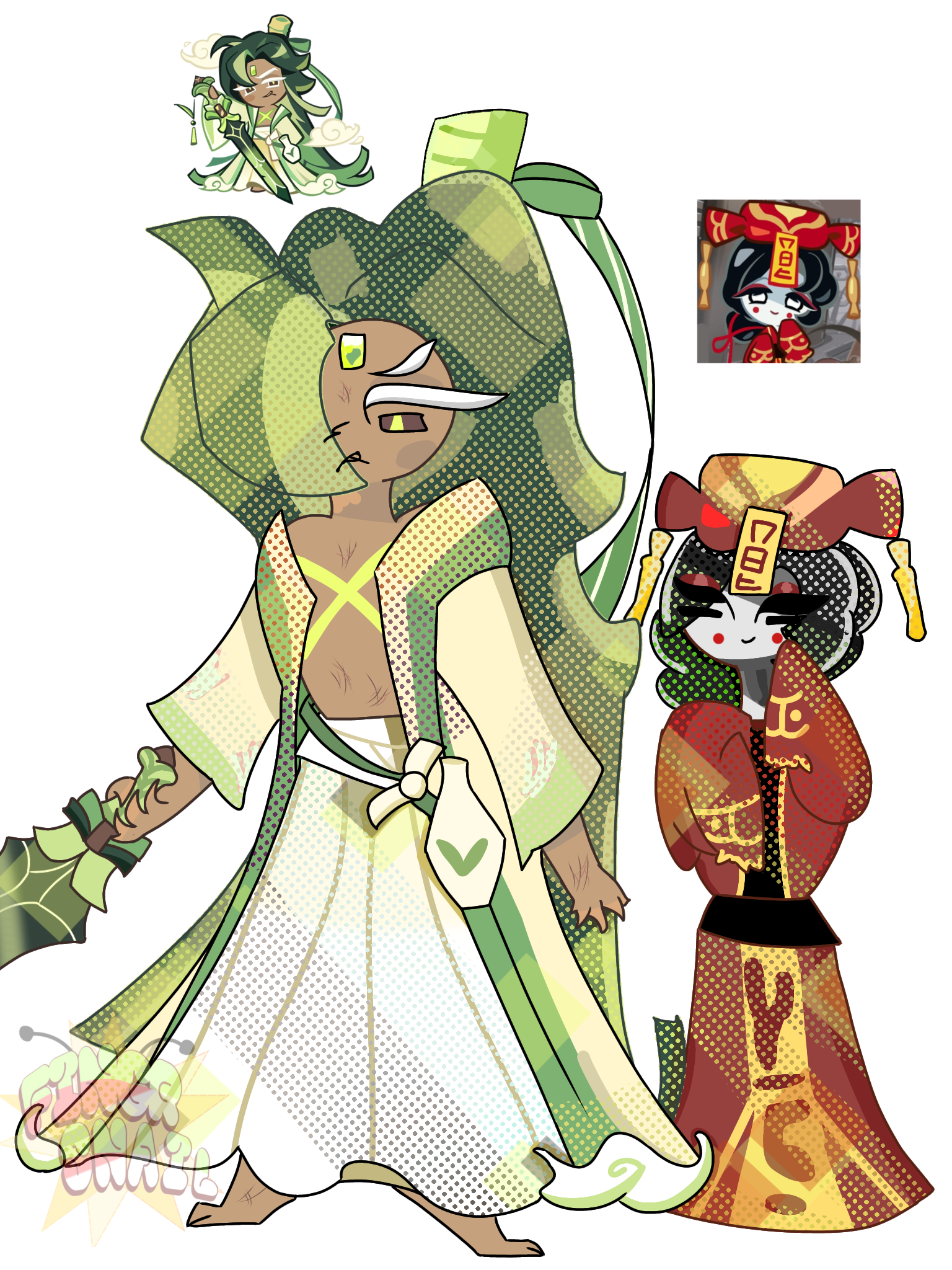 Bamboo blade and A spoiler - ibisPaint