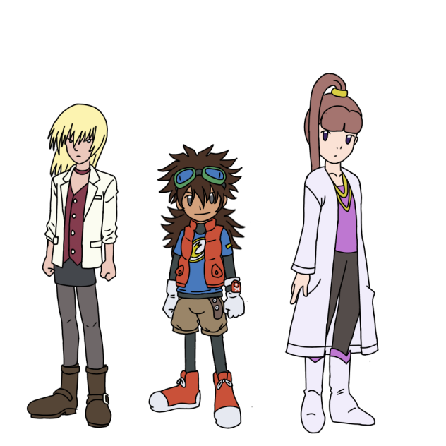digimon xros wars genderbend