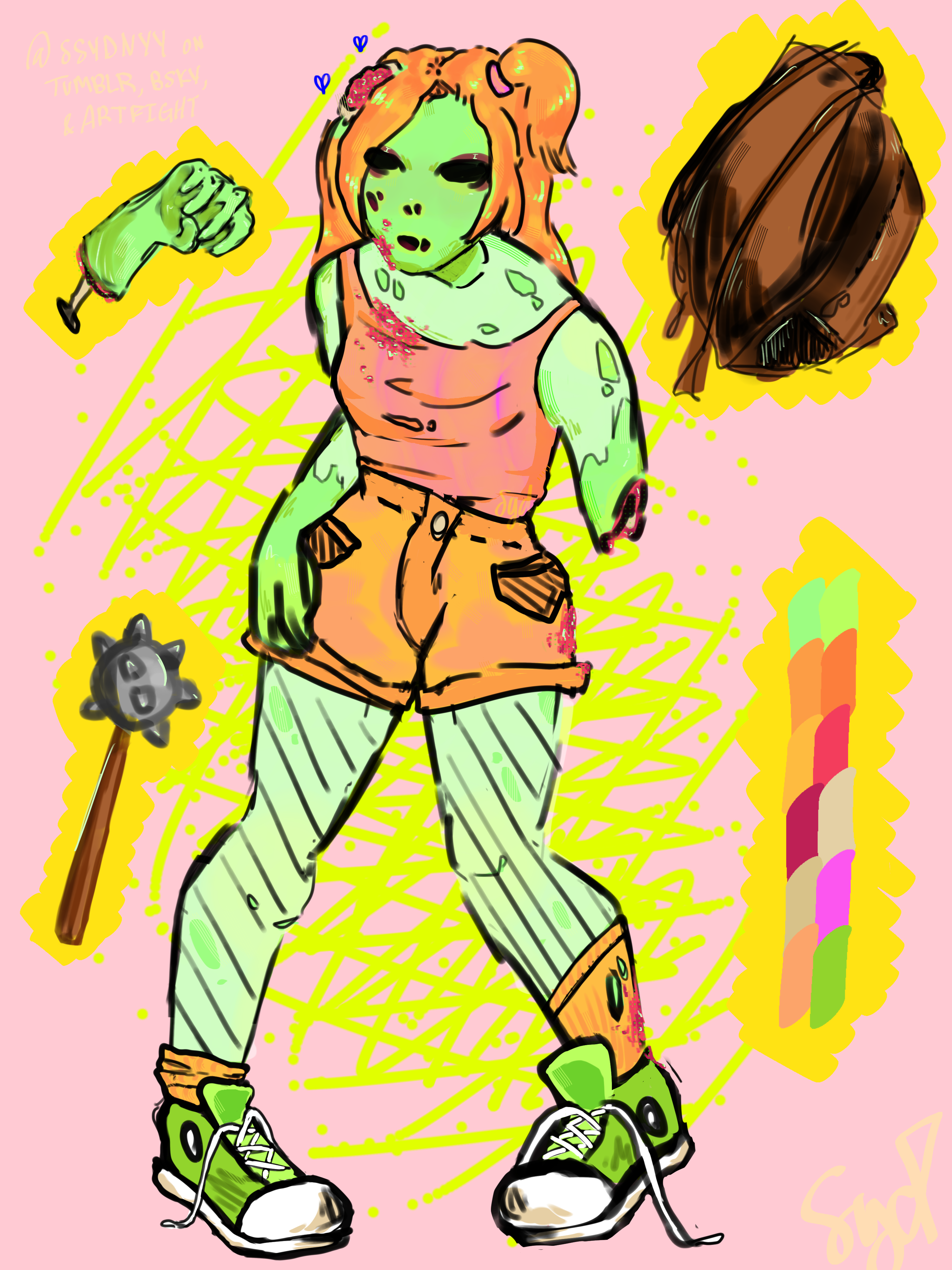 Chloe Zombie Kit - ibisPaint