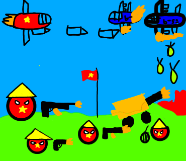 Vietnam war bombing