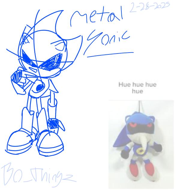 Metal Sonic(HueHueHue)