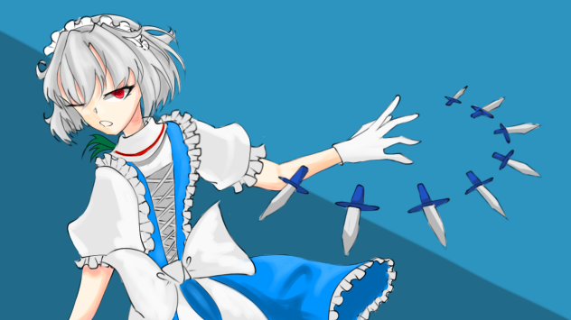 sakuya in touhou