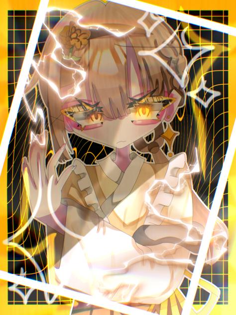 雷を纏う橙の妹神