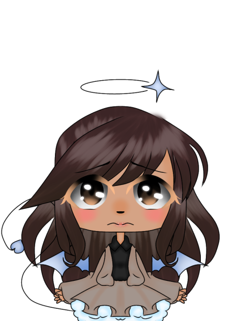 New style of my front character 💜💙