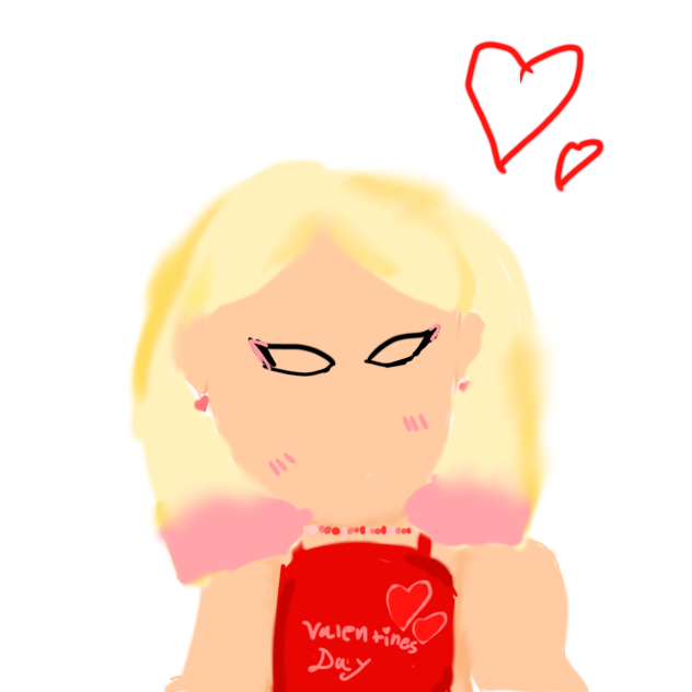 A cute girl