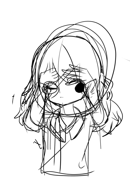 落書きメアちゃん