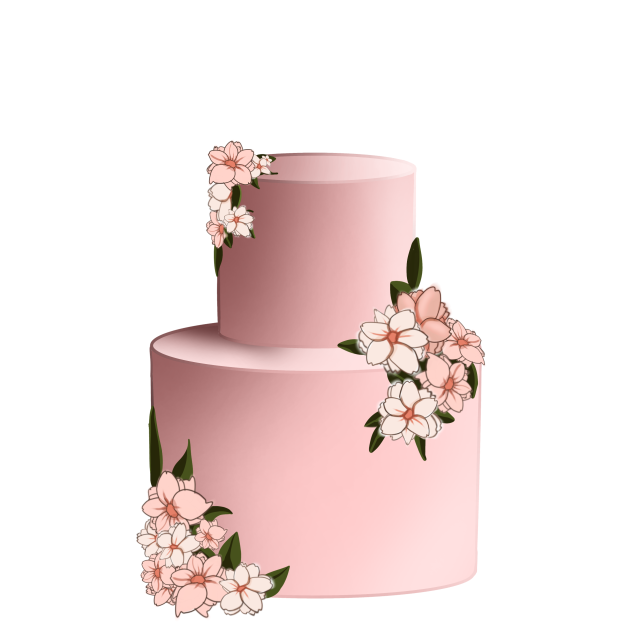 wedding cake - ibisPaint