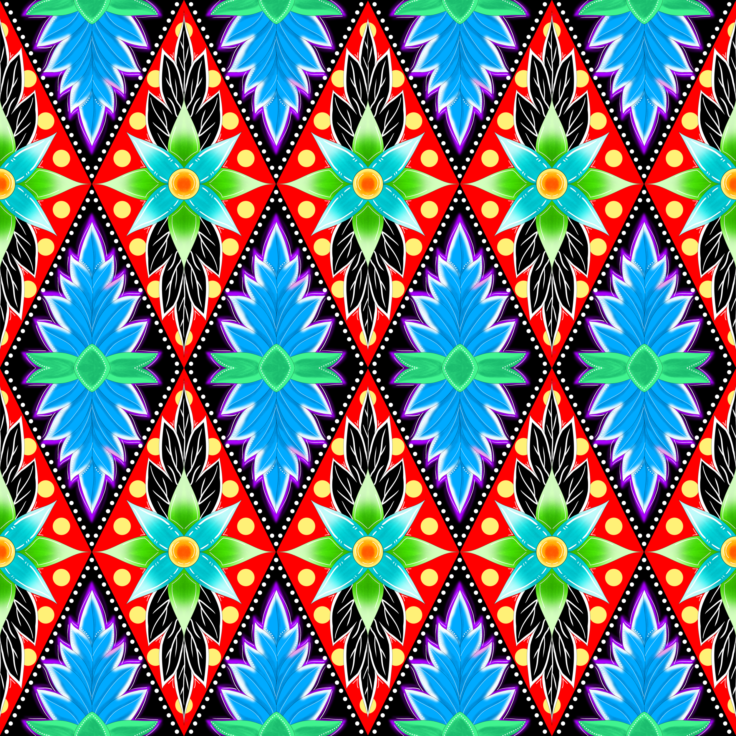 Batik Pattern ③ - ibisPaint