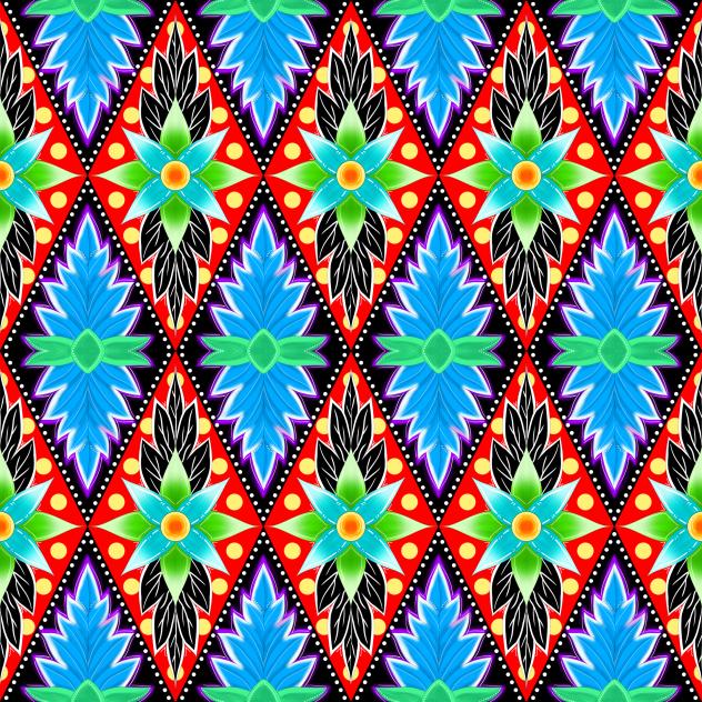 Batik Pattern ③ - ibisPaint