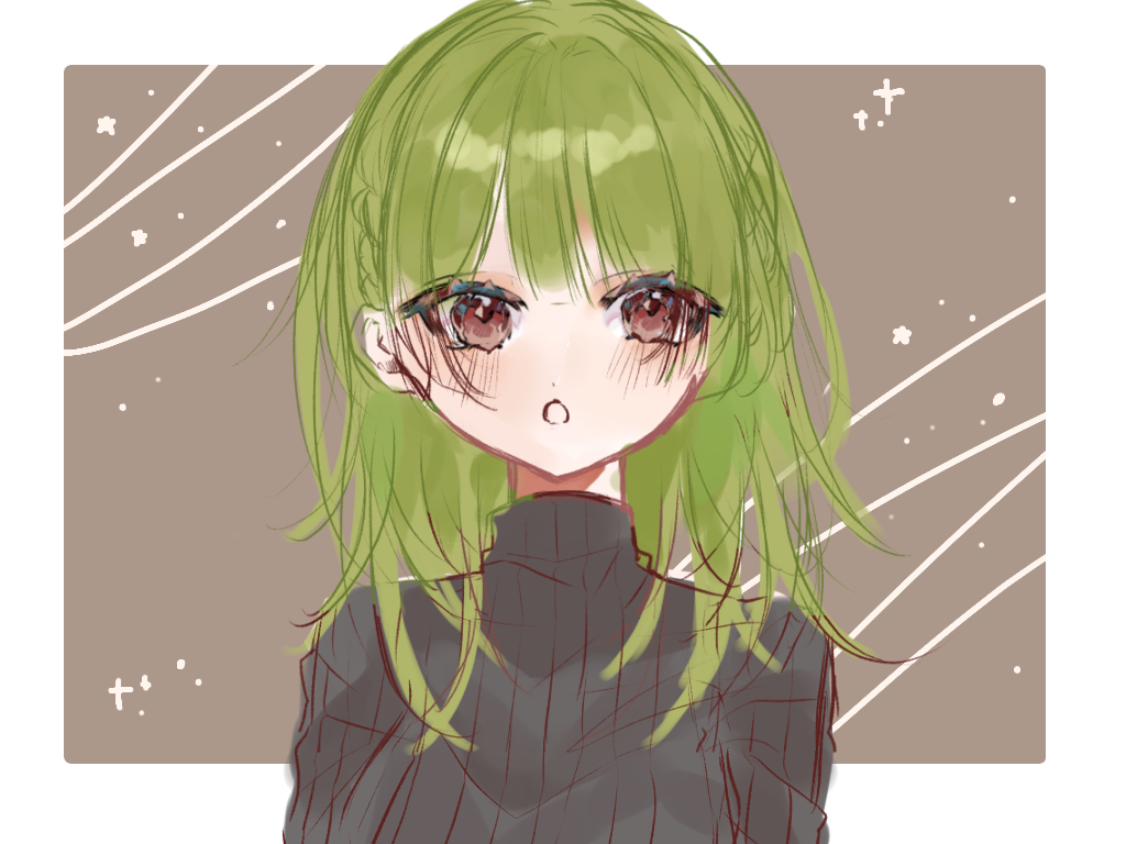 黒ニット - ibisPaint