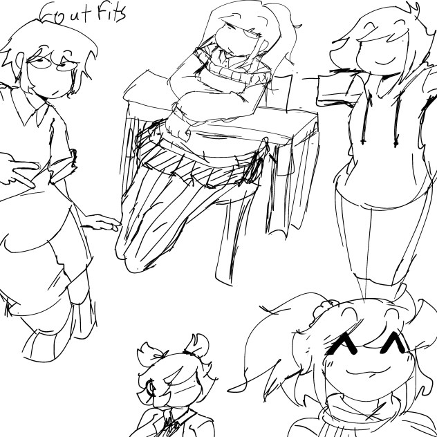 random outfits