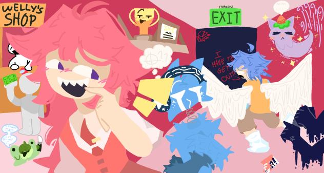 Behind the scene of the show - ibisPaint