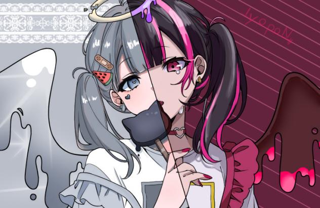 チョコに堕天使