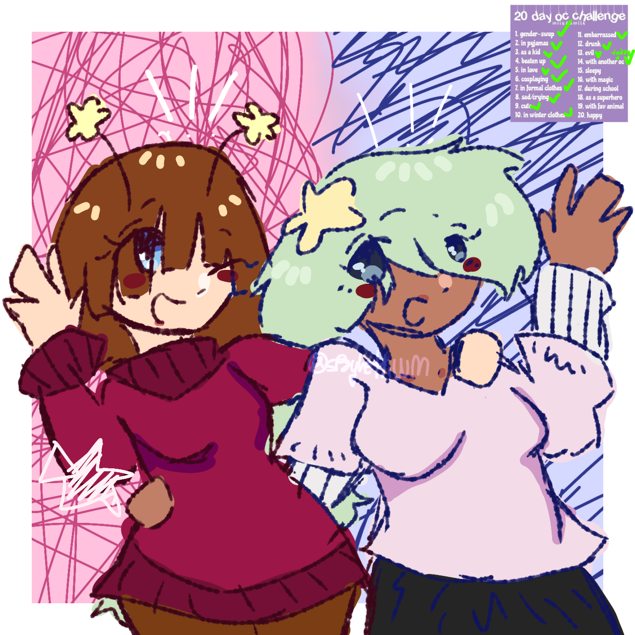 oc challenge day 14!!! - ibisPaint