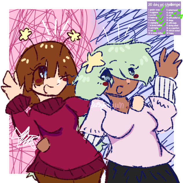 oc challenge day 14!!! - ibisPaint