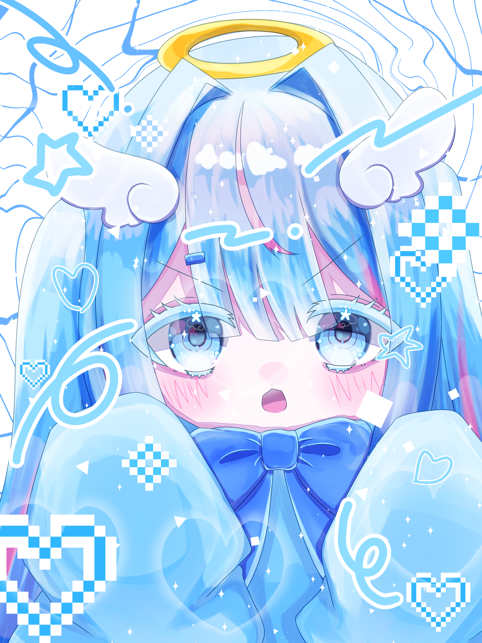 水色天使 - ibisPaint