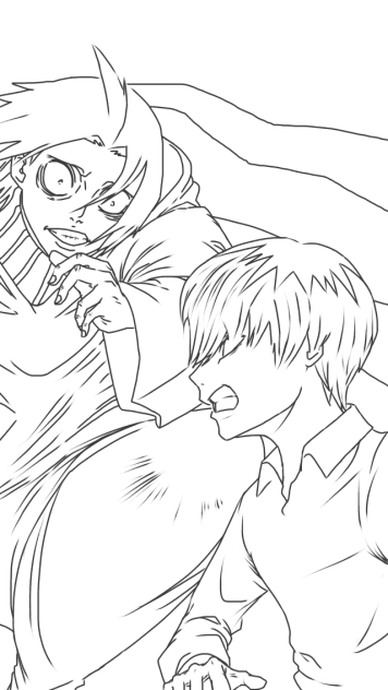 【線画】オークション掃討作戦編