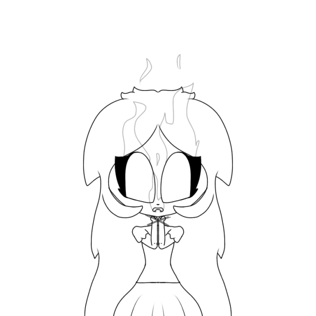 Can’t breathe line art