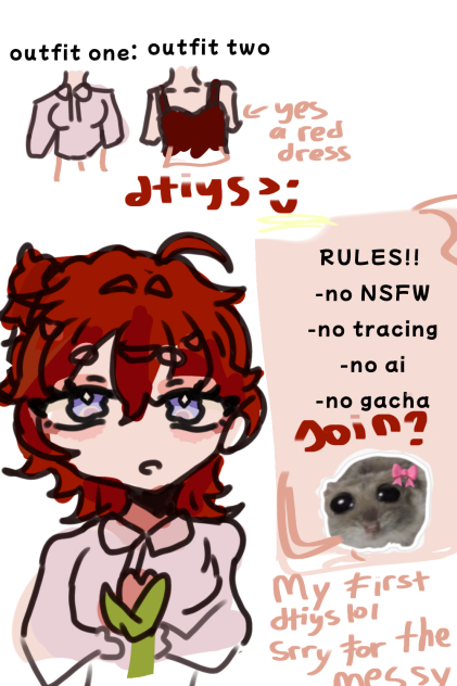 first dtiys!!