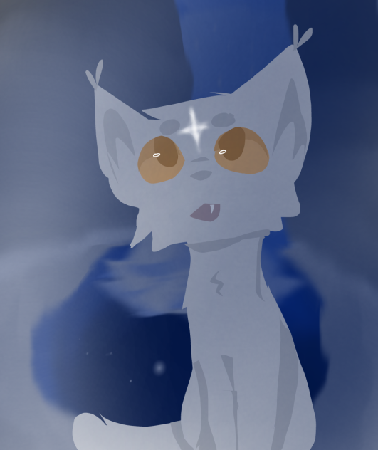 testing my new warrior cats art style