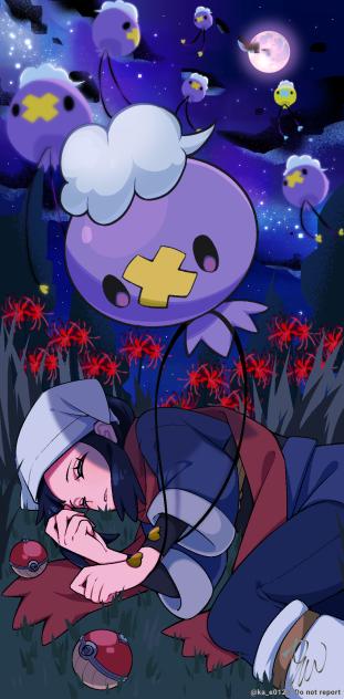 ヒスイ地方の夜🌙