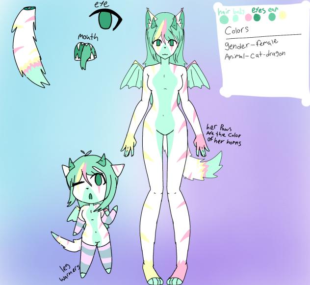 My new fursona! Redesign of LemonBerry