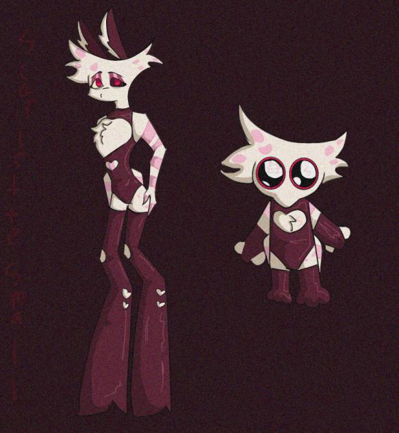 Angeldust but in a bunny outfit ig idk