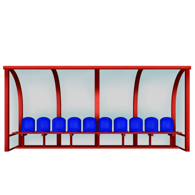 Stadium reserve bench 2