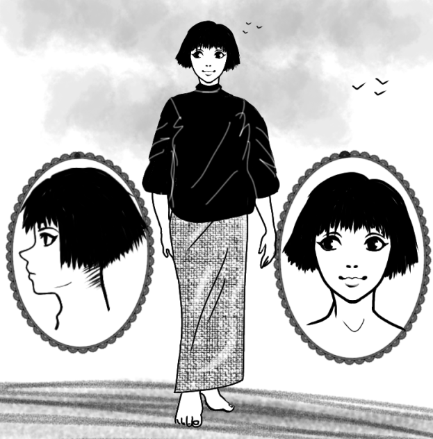 Island Girl Character Design