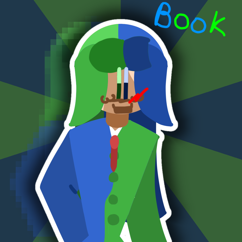 Book but as a human XP - ibisPaint