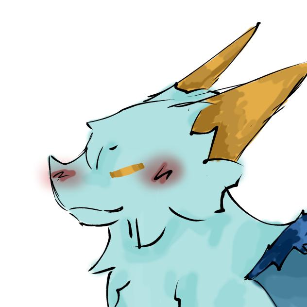 The most fluffiest dragon! ☺️