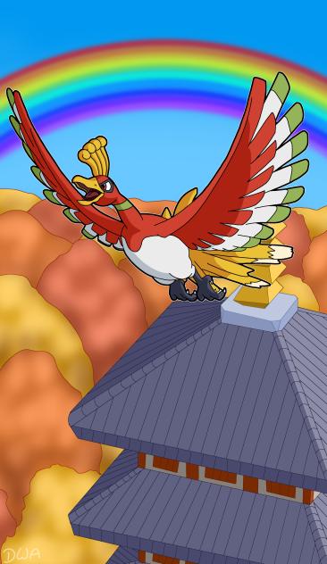 Ho-oh Poster Wallpaper