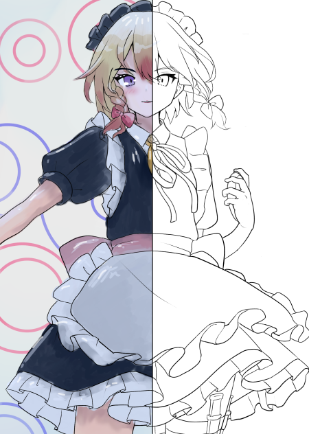 Messy coloring by me