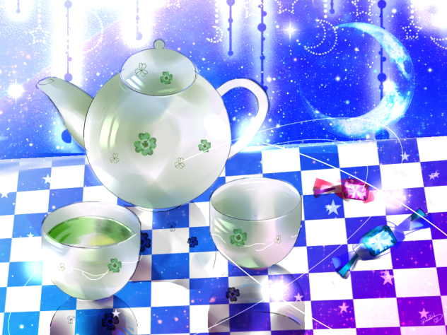 午後の緑茶(nightversion