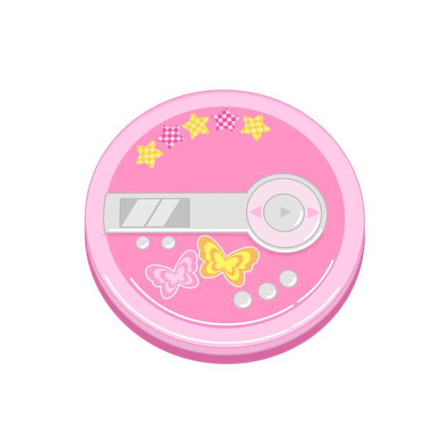 Y2KポータブルCDプレイヤー