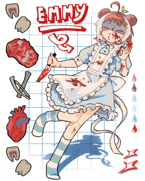 DRAWING PICREW OCS; Thing One & Two pt1