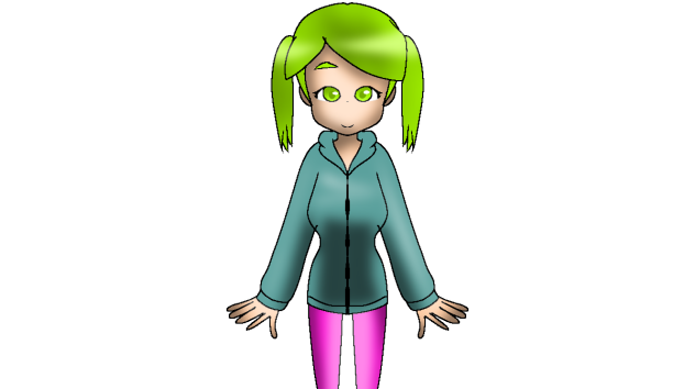 Agent Lime (Natsumi Fujita) Anime Style