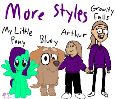 More cartoon versions of me