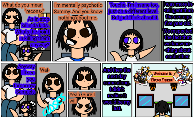How its been......p3 FNaF fan made comic