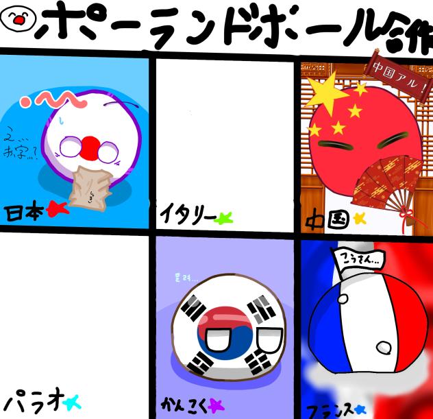 ポーランドボール合作！