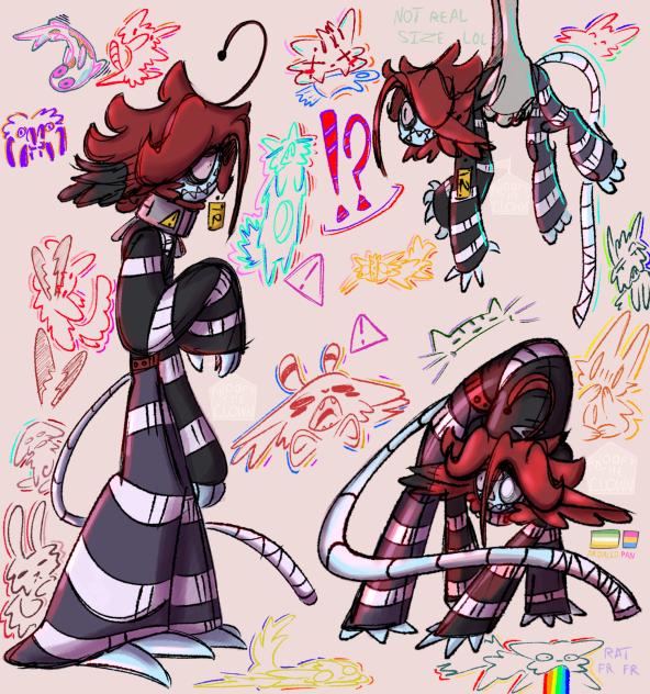 Rat doodles and cat doodles lol