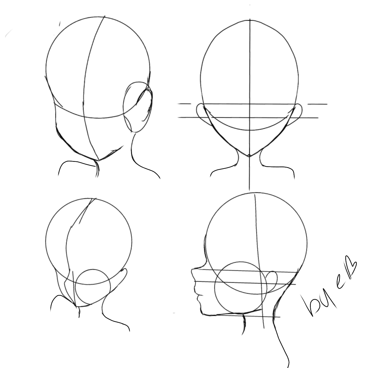 Head pose - ibisPaint