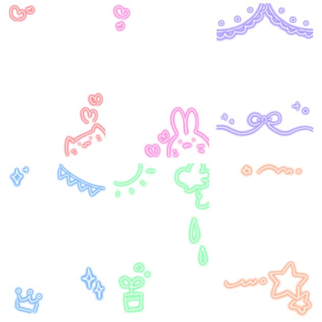 チェキ風テンプレート